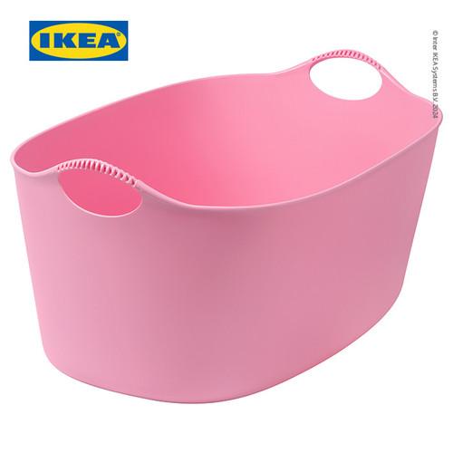 IKEA TORKIS Keranjang Cucian / Pakaian Kotor Fleksibel 35L