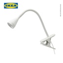 IKEA NAVLINGE Lampu Sorot Jepit LED Putih