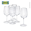 IKEA STORSINT Gelas Kaca Bening untuk Wine 49cl Set Isi 6pcs