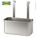 IKEA KUNGSFORS Wadah Pengait Gantung Baja Tahan Karat 24x12x26.5 cm