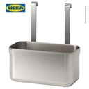 IKEA KUNGSFORS Wadah Pengait Gantung Baja Tahan Karat 24x12x26.5 cm