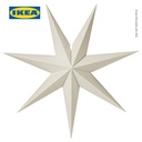 IKEA STRALA Kap Lampu Linen/Krem 70cm