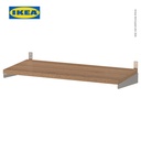 IKEA KUNGSFORS Rak Dapur Dinding Veneer Kayu Ash 60 cm