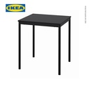 IKEA SANDSBERG Meja Hitam Minimalis 67x67 cm
