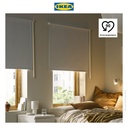 IKEA FRIDANS Tirai Gulung Anti Tembus Cahaya Putih 140x195 cm