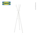 IKEA EKRAR Stand Gantungan Topi dan Jaket 169cm