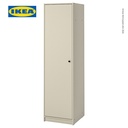 IKEA GURSKEN Lemari Pakaian Minimalis Krem Muda 49x55x186 cm