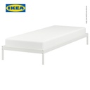 IKEA VEVELSTAD Rangka Tempat Tidur Minimalis Putih 90x200 cm