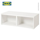 IKEA BESTA Meja Tamu Minimalis Putih 120x56x38cm