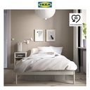 IKEA VEVELSTAD Rangka Tempat Tidur Minimalis Putih 120x200 cm