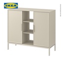 IKEA TULLSTORP Kabinet Penyimpanan Serbaguna Krem 99x35x89 cm