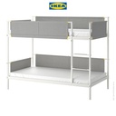 IKEA VITVAL Rangka Tempat Tidur Anak 2 Tingkat 90x200 cm