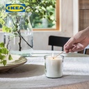 IKEA ADLAD Lilin Beraroma Dalam Gelas Wangi Hutan Skandinavia Tahan 40 Jam