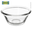 IKEA VARDAGEN Mangkuk Saji Kaca Bening 12cm