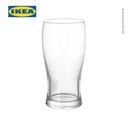 IKEA LODRAT Gelas Bir Bahan Kaca 50cl