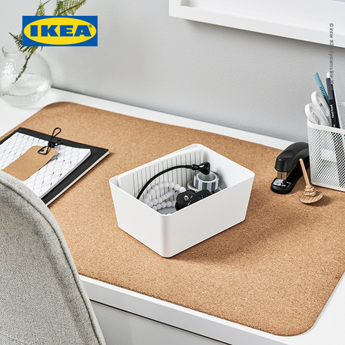 IKEA KUGGIS Kotak Penyimpanan Tanpa Penutup 13x18x8 cm