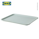 IKEA TILLGANG Nampan Plastik Hijau Pucat 37x29 cm