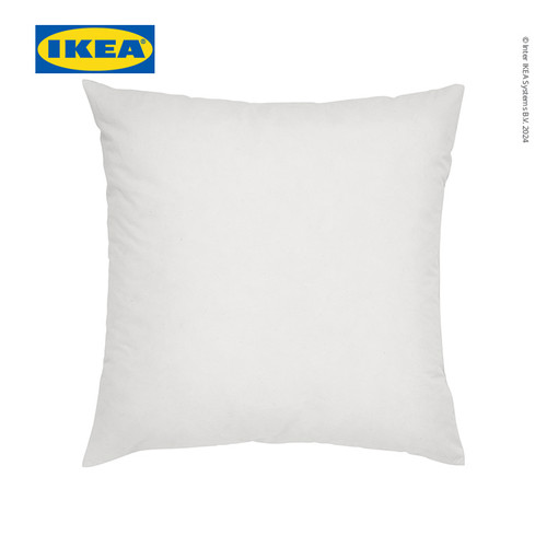 IKEA FJADRAR Alas Bantal Kursi 50x50cm Putih Pudar