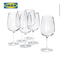 IKEA STORSINT Gelas Kaca Bening untuk Wine 68cl Set Isi 6pcs