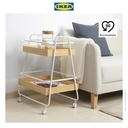 IKEA SVENARUM Meja Troli Dengan Penyimpanan 40x56 cm