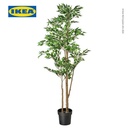 IKEA FEJKA Tanaman Hias Palsu Ficus Benjamina Exotica dengan Pot Dalam/Luar Ruangan 21cm