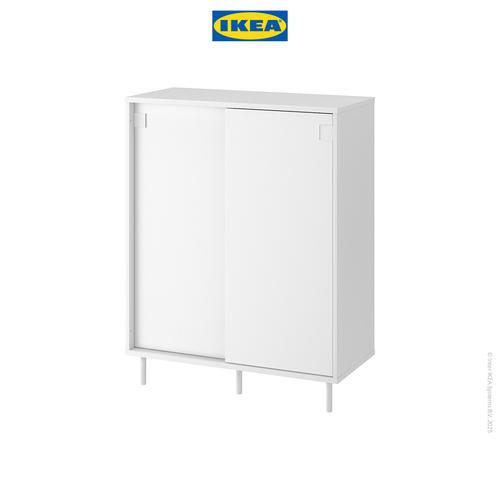 IKEA MACKAPAR Kabinet / Penyimpanan Tempat Sepatu Putih Minimalis 80x35x102cm