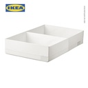 IKEA STUK Kotak Penyimpanan Dengan Kompartemen 34x51x10 cm