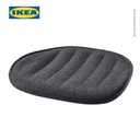 IKEA PYNTEN Alas Kursi / Tempat Duduk Abu-Abu Tua 41x43 cm