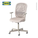 IKEA FLINTAN Kursi Kerja Kantor Dengan Sandaran Tangan Krem