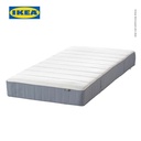 IKEA VESTEROY Kasur Kantong Pegas Tipe Keras Biru Muda 90x200cm