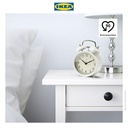 IKEA DEKAD Jam Alarm dengan Desain Bersih dan Klasik