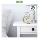 IKEA DEKAD Jam Alarm dengan Desain Bersih dan Klasik