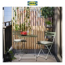IKEA TARNO Meja Luar Ruangan Putih/Hijau 55x54cm
