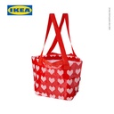 IKEA TOSSDAN Kantong / Tas Belanja Kapasitas Kecil 27x18x27 cm/13L