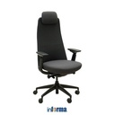 Most Geeta Kursi Kantor Sandaran Tinggi Tempat Duduk Kerja Dengan Roda Office Chair Kursi Staff Karyawan Furniture Indoor Kantor