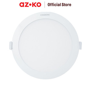 [EZO.0800024] AZKO Krisbow Lampu Downligth Slim Inbow Lampu Sorot Ceiling Light Peralatan Elektronik Lampu Plafon
