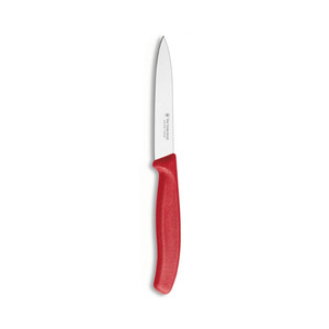 [EZO.0800032] AZKO Victorinox 10 cm Pisau Paring Pointed Tip 67703 - Hitam Pisau Dapur Kecil Piso Tajam Paring Knife Peralatan Masak Perlengkapan Dapur Kitchenware
