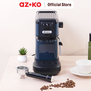 [EZO.0800038] AZKO Ariete Espresso Maker 15 Bar - Hitam Mesin Pembuat Kopi Peralatan Minum Espresso Machine