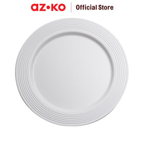 [EZO.0800063] AZKO Kris Set 12 Pcs Piring Sekali Pakai Disposable Plate Wadah Makan Peralatan Makan