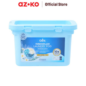 [EZO.0800068] AZKO Glint Set 25 Pcs Winter Bliss Detergen Kapsul Laundry Pod Capsule Detergent Deterjen Pewangi Dan Pelembut Pakaian