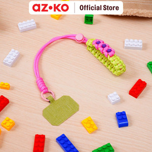 [EZO.0800081] AZKO Ataru Gelang Gantungan Handphone Flower Random Tali Gelang Hp Phone Strap Tali Gantungan Serbaguna