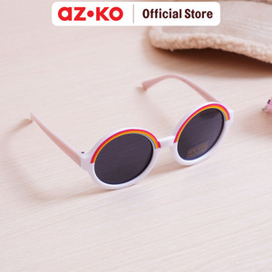 [EZO.0800089] AZKO Ataru Kacamata Anak Dengan Case Rainbow 2 Kacamata Hitam Kids Kid Sunnies Eyewear Aksesoris Fashion Anak Anak
