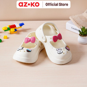 [EZO.0800096] AZKO Ataru Ukuran 27 Sandal Anak Clogs Mary Jane - Krem Kid Slippers Sepatu Sandal Alas Kaki Sendal Santai Anak
