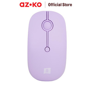 [EZO.0800111] AZKO Ataru Mouse Wireless I330 - Ungu Dusty Aksesoris Laptop Alat Pengarah Kursor Komputer Mouse Nirkabel Pastel