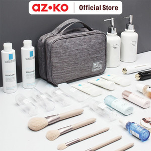 [EZO.0800115] AZKO Ataru Tas Organizer Toiletry Boxy - Abu-Abu Organizer Bag Perlengkapan Traveling Tas Serbaguna Toiletries Pouch