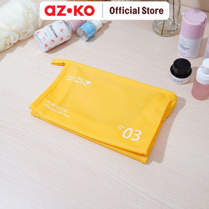 [EZO.0800138] AZKO Ataru Ukuran S Pouch Jelly Random Tas Makeup Dan Skincare Organizer Alat Dandan Storage Bag