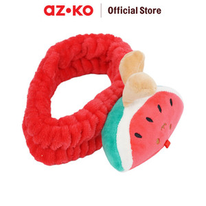 [EZO.0800140] AZKO Ataru Bando Watermelon - Merah Headband Aksesoris Rambut Bandana Wanita Women Accessories Hiasan Kepala