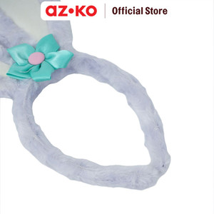 [EZO.0800141] AZKO Ataru Bando Rabbit Ear - Biru Headband Aksesoris Rambut Bandana Wanita Women Accessories Hiasan Kepala