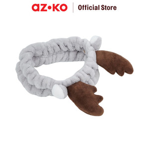 [EZO.0800144] AZKO Ataru Bando Deer - Abu-Abu Headband Aksesoris Rambut Bandana Wanita Women Accessories Hiasan Kepala
