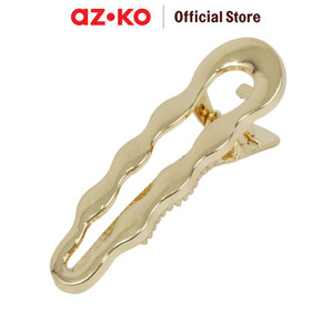 [EZO.0800153] AZKO Ataru Jepit Rambut Wave - Silver/Gold Hair Clip Aksesoris Jepitan Cewek Penjepit Hiasan Rambut Wanita Aksesori Kepala